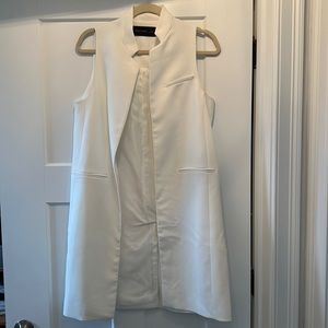 COPY - Zara white long vest